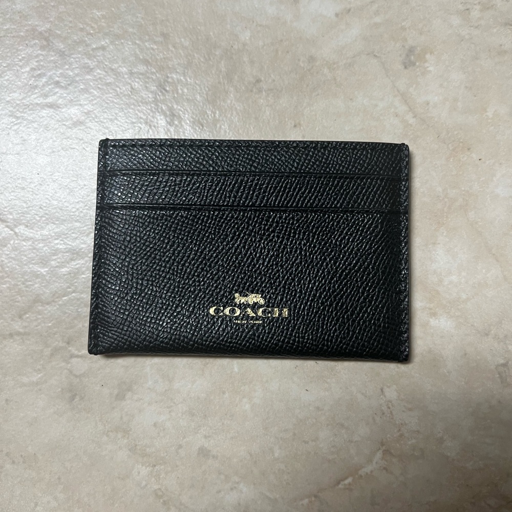 Coach card holder